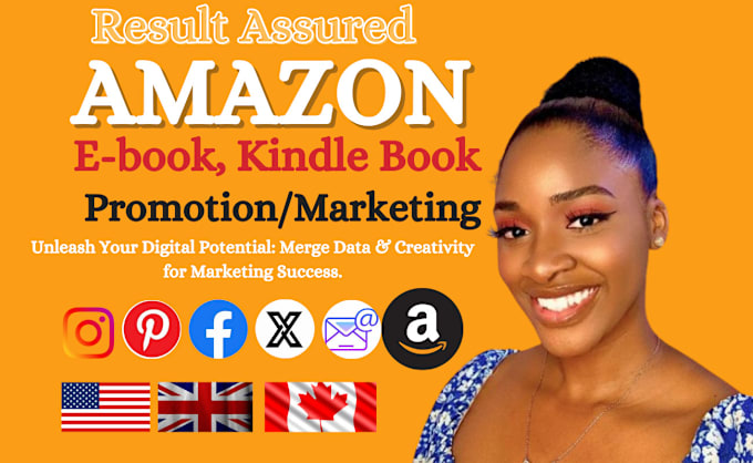 Gig Preview - Do amazon kindle website book promotion ebook marketing amazon product marketing