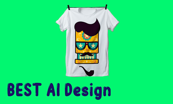 Gig Preview - Do design t shirt with ai art and graphic for amazon