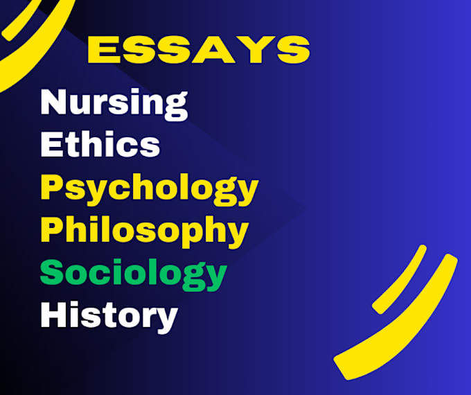 Bestseller - do essay writing, nursing, ethics, psychology, sociology, philosophy, history