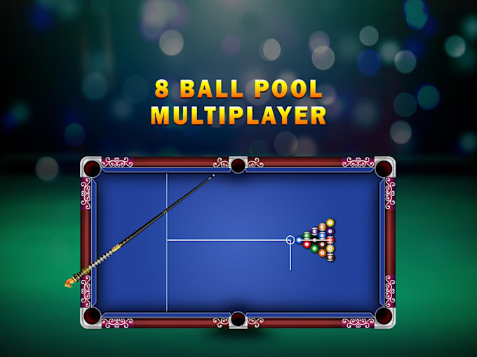 Gig Preview - Build custom snookers multiplayer game, 8 ball pool, slot, blackjack, card game