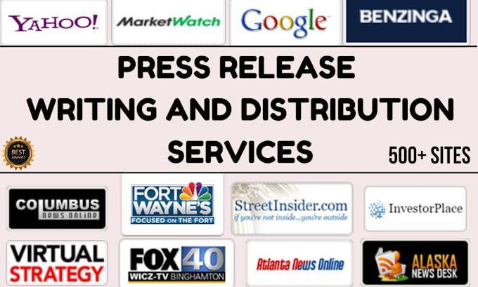 Gig Preview - Do your compelling press release writer and press release distribution