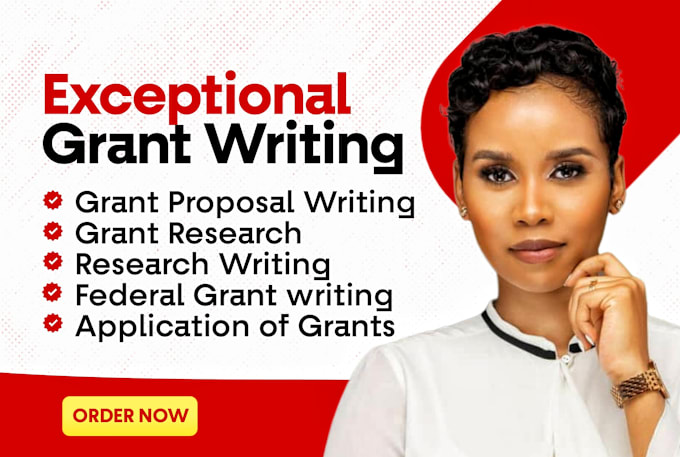 Gig Preview - Do grant research, grant application, grant proposal writing