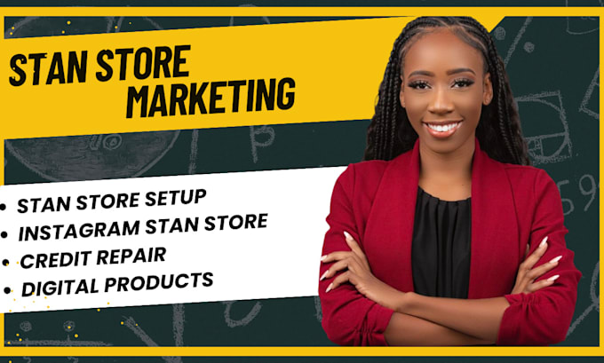 Gig Preview - Set up instagram stan store credit repair digital products