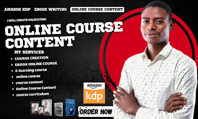 Gig Preview - Create master class ebook online course creation, content that is informative