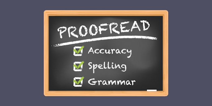 Gig Preview - Proofread and edit your document, research and essay writing