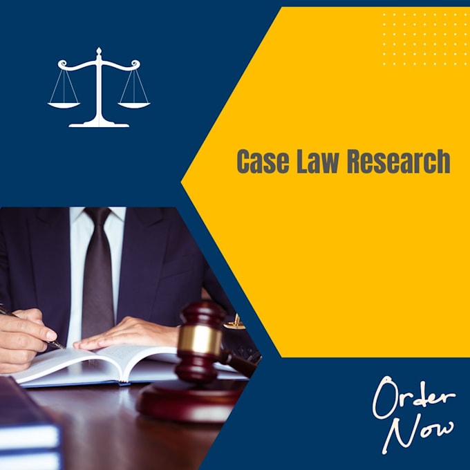 Gig Preview - Provide case law research to pro se litigants