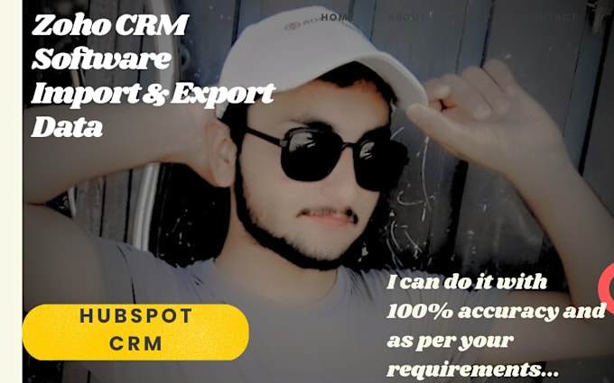 Gig Preview - Zoho CRM software export data