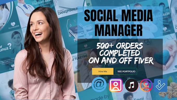 Gig Preview - Be your social media manager and content creator