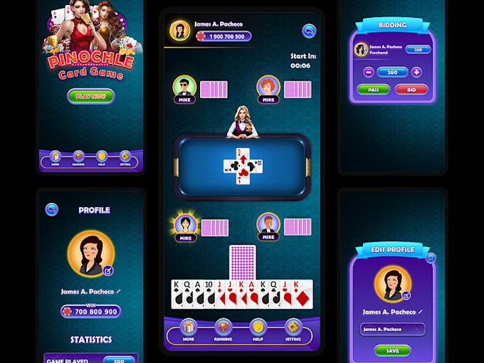 Gig Preview - Develop chess game card game ludo game puzzle game blackjack pocker