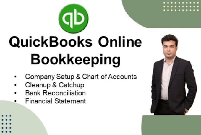 Gig Preview - Do bookkeeping financial statement in quickbooks online