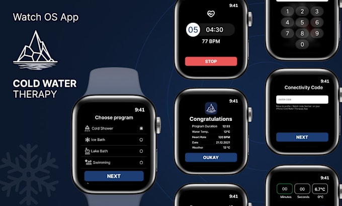 Gig Preview - Our agency will design and develop apple watch app, apple smart watch app