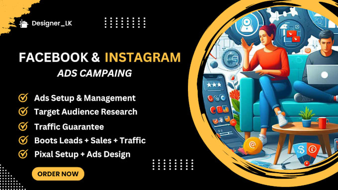 Gig Preview - Do facebook ads campaign instagram advertising