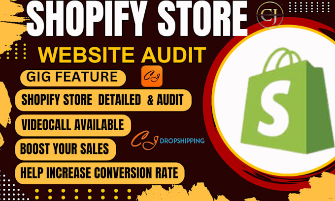 Gig Preview - Audit ecommerce shopify store user testing to increase shopify sales