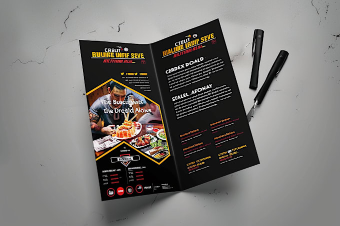 Gig Preview - Design flyer, bifold, trifold, postcard, brochure for you