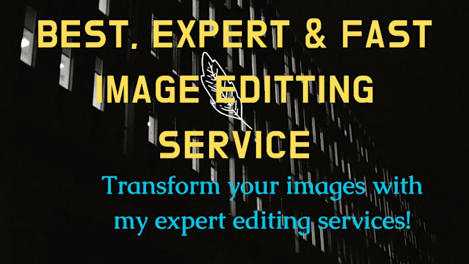 Gig Preview - Professional image editing resize, crop, and enhance