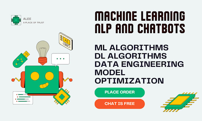 Gig Preview - Do any type of ml machine learning, nlp, chatbots projects