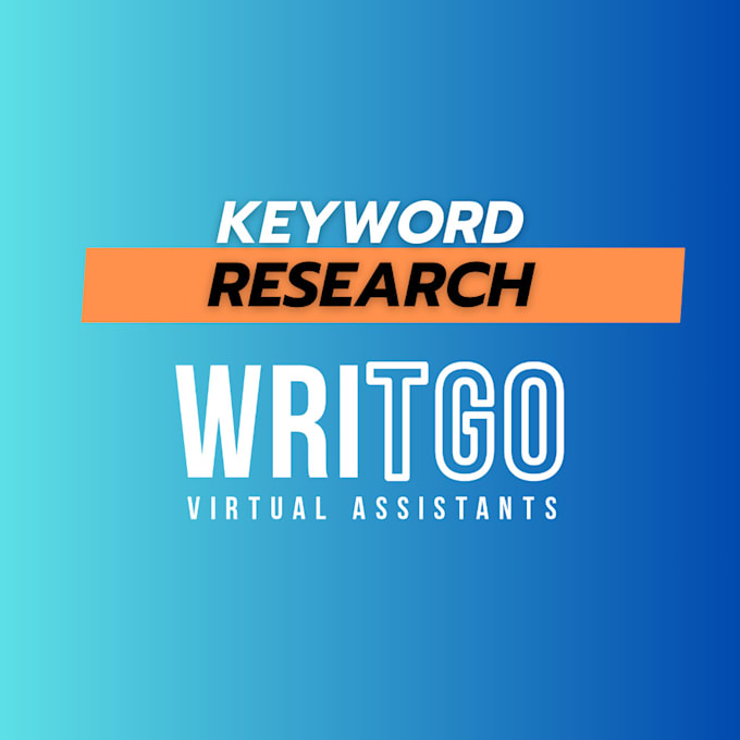 Gig Preview - Perform detailed keyword research for SEO