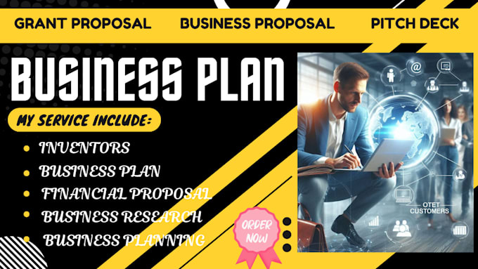 Gig Preview - Develop investor ready business plan, pitch deck, and financial plan for you