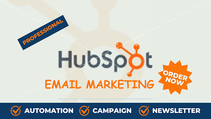 Gig Preview - Setup hubspot CRM website, campaigns newsletters integration, landing page