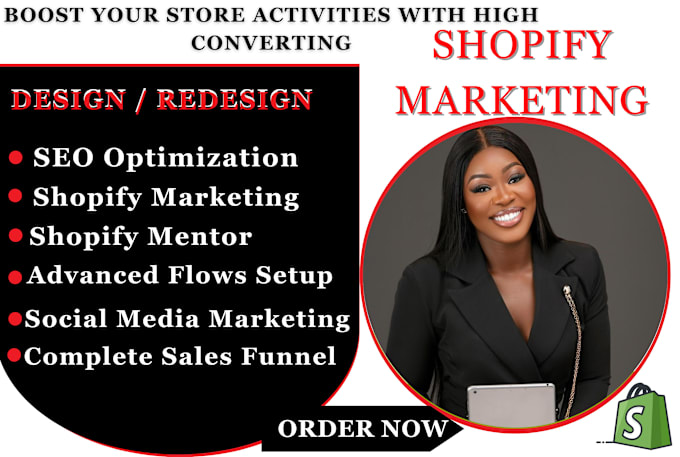 Bestseller - increase shopify sales ecommerce promotion tiktok shop marketing shopify mentor