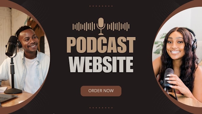 Gig Preview - Design a premium podcast radio dj music church wordpress wix squarespace website