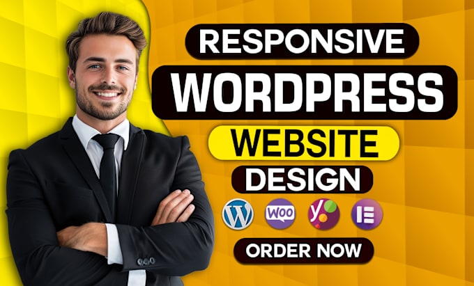 Gig Preview - Do wordpress website development, design or redesign wordpress blog website