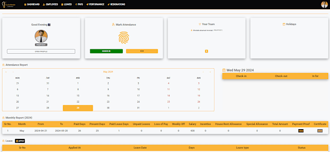 Gig Preview - Create hris and hrms web application from scratch payroll HR software