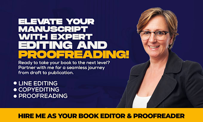 Bestseller - be your pro book editor and proofreader