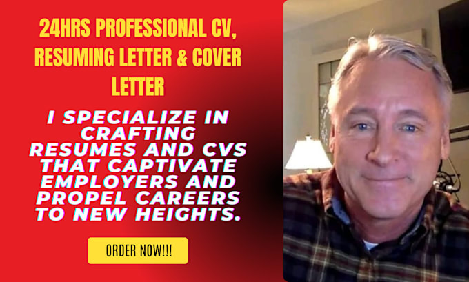 Gig Preview - Topnotch cv professional resuming letter usa cv movie script literary agents