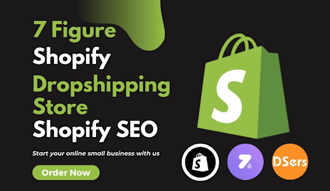 Gig Preview - Develop 7 figure shopify dropshipping store,