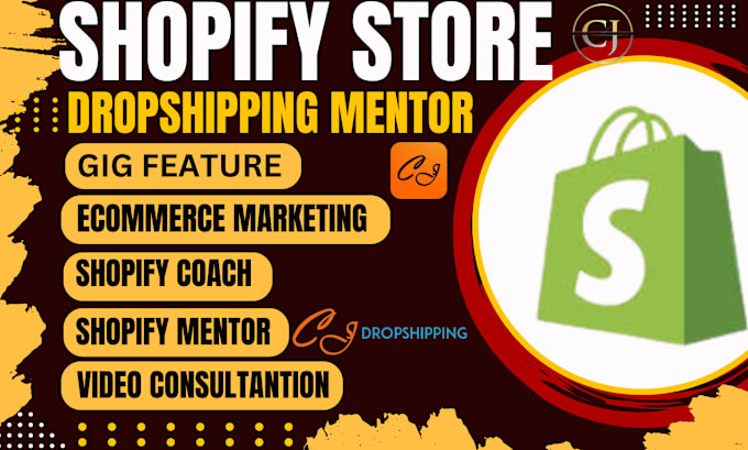 Gig Preview - Be your shopify coach video consuitant and dropshipping mentor