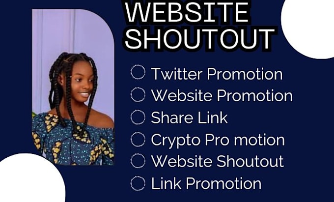 Gig Preview - Promote shoutout and share your website to 15m twitter ig, yt, linkedin audience