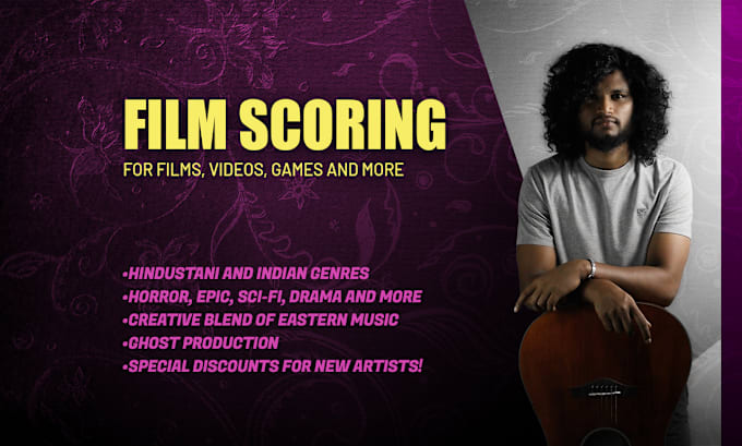 Gig Preview - Be your indian music director for films and videos