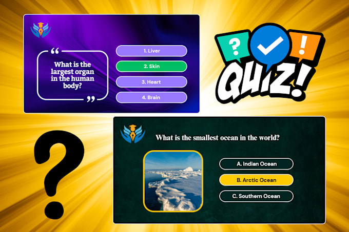 Gig Preview - Create quiz, trivia questions youtube videos