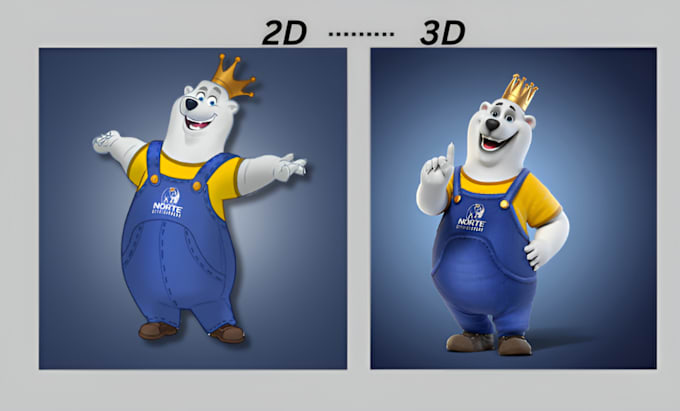 Gig Preview - Do 3d commercial animation brand animation 3d animation video cartoon character