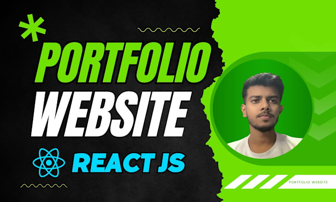 Gig Preview - Create your personal portfolio website using react js