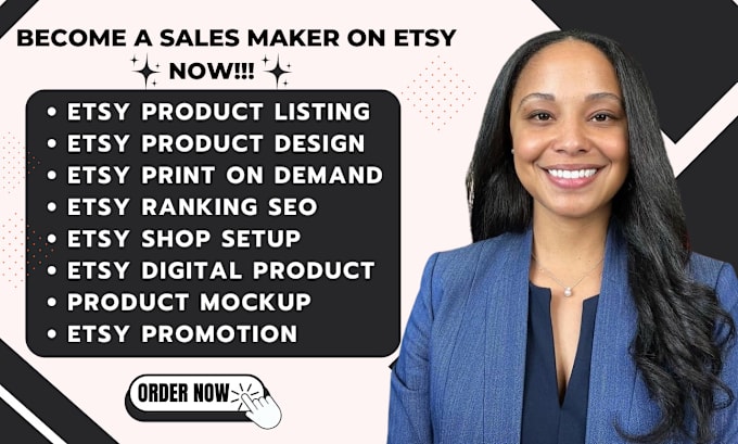 Gig Preview - Setup etsy shop product listing with advanced SEO and boost etsy shop sales