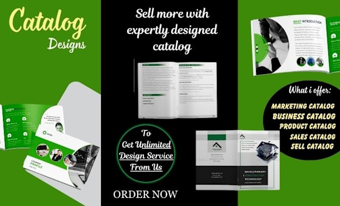 Gig Preview - Do your custom digital product catalogue, lookbook, brochure  and sell book