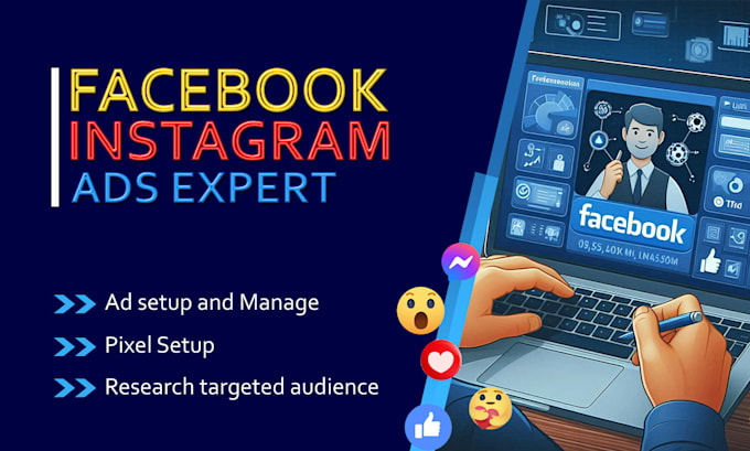 Gig Preview - Setup your facebook ads campaign, instagram ads, shopify ads