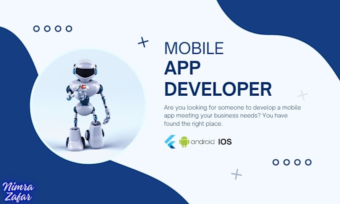 Gig Preview - Do flutter mobile app development, building mobile apps, android and IOS