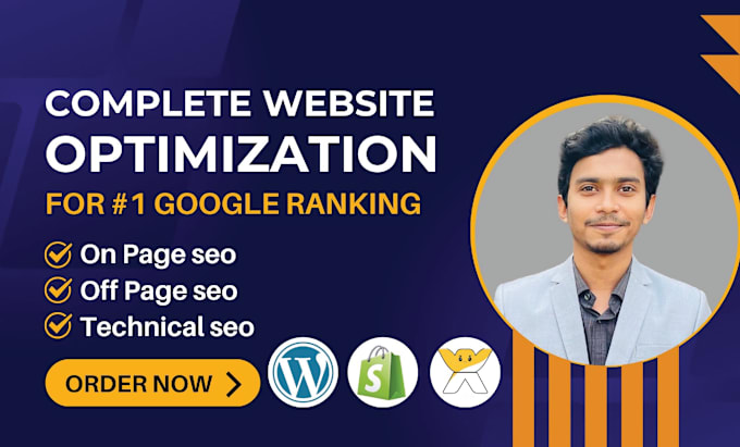 Bestseller - do complete seo services for wordpress shopify wix and squarespace