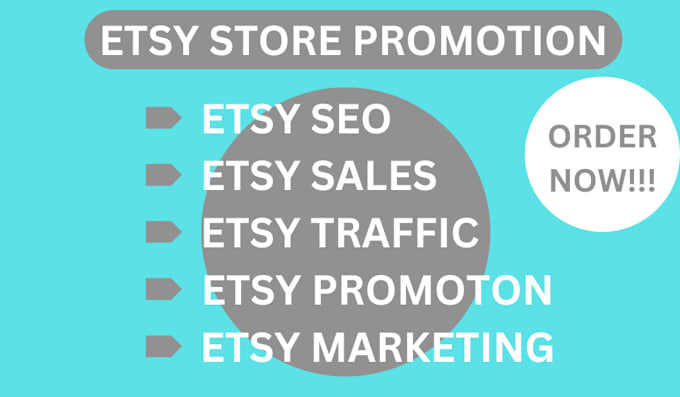 Gig Preview - Boost your etsy sales, etsy SEO, etsy traffic, etsy store