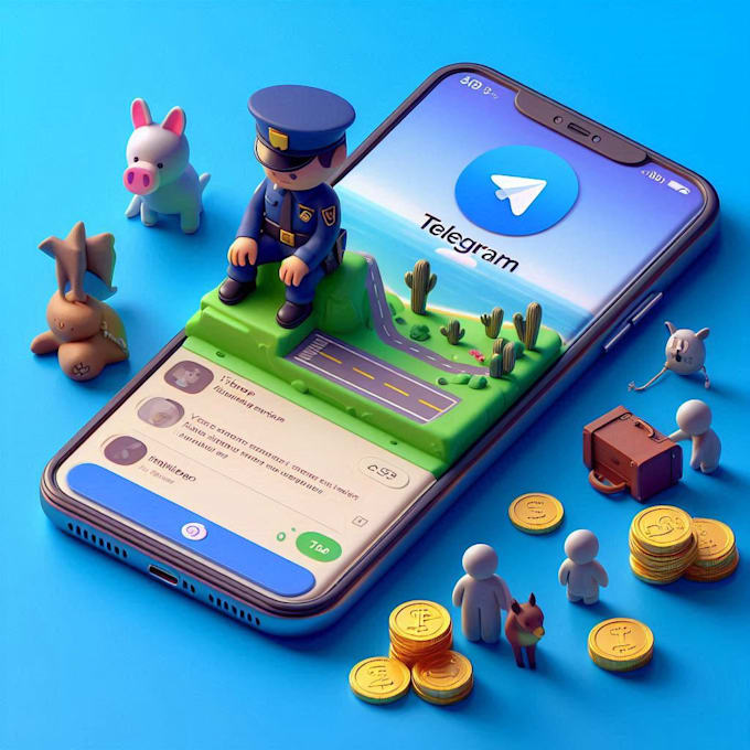 Gig Preview - Create telegram game telegram mini game telegram mini app game development