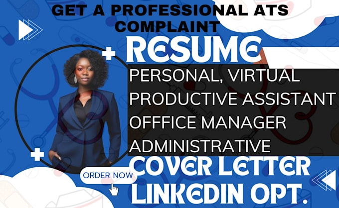 Gig Preview - Do production assistant, personal assistant, virtual assistant and office resume