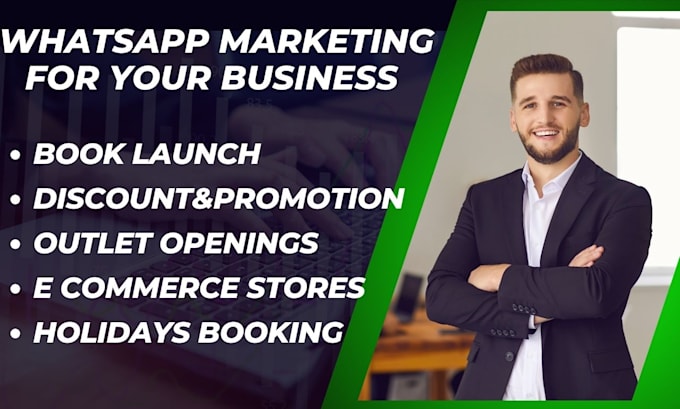 Gig Preview - Do whatsapp marketing for your business