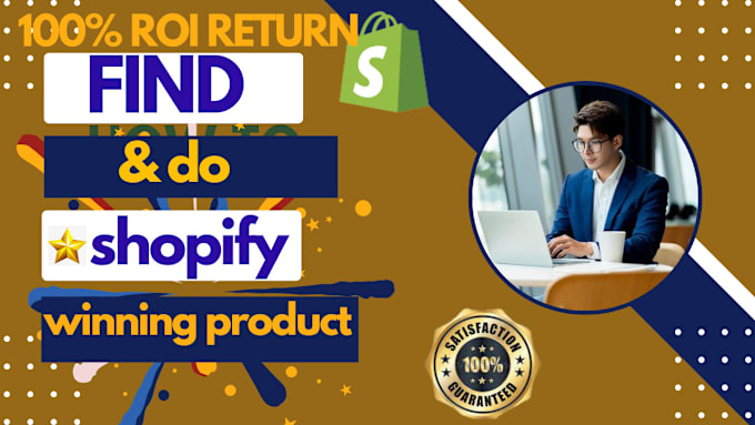 Gig Preview - Do shopify dropshipping winning product research in 24 hours