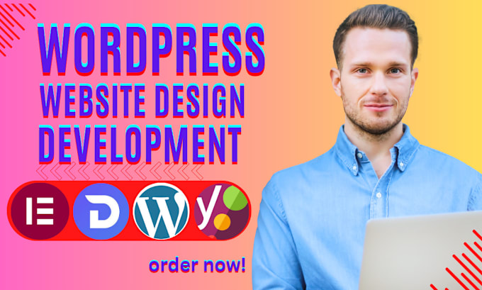 Gig Preview - Do wordpress website development, website design, redesign wordpress website