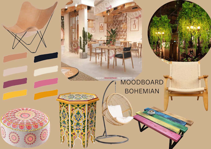 Bestseller - create a custom moodboard in any interior design or style