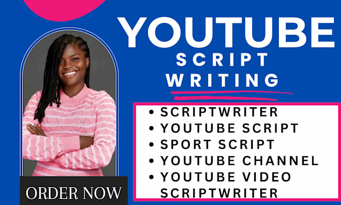 Gig Preview - Research and write youtube video script as a video scriptwriter