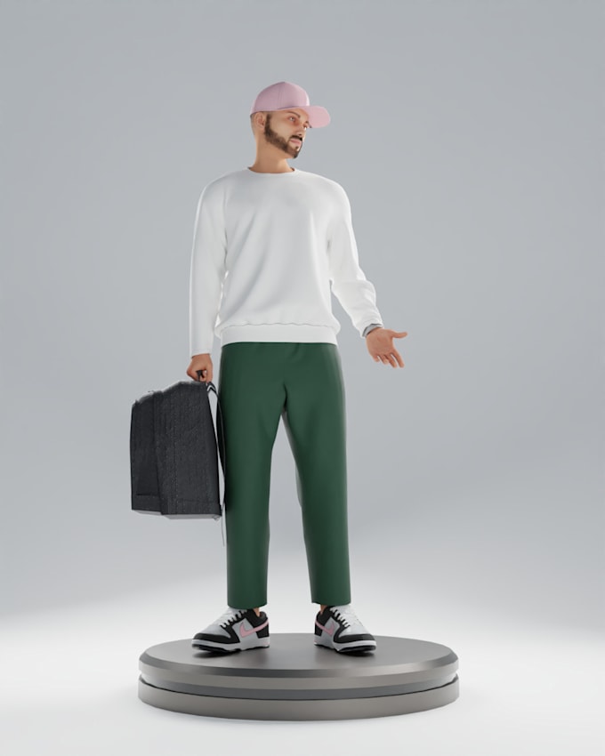 Gig Preview - Make realistic 3d clothing, mockup and animation with clo 3d